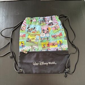 Disney World Cartoon Drawstring Backpack
